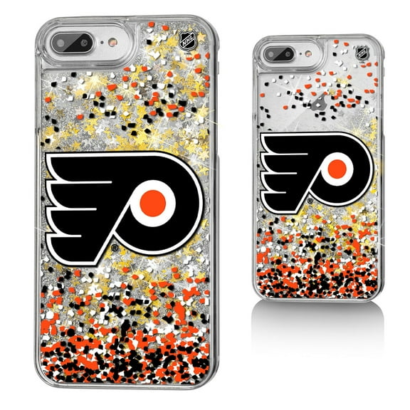 Philadelphia Flyers iPhone Confetti Glitter Case