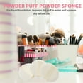 3 Pcs Ultra Short Plush Fluffy Powder Puff Comfortable Toddler Body