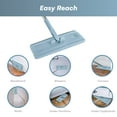 thumbnail image 6 of Easy Gleam Blue Mop & Bucket Set with 4 Reusable Pads, 6 of 10
