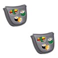 thumbnail image 3 of ZheElen Golf Maillet Putter Tête Couvre-Chef de Club de Golf Carré pour les Femmes Hommes Gris Putter Couverture 2Set, 3 of 6