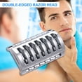 thumbnail image 4 of Amdohai Sécurité Razor Head pour Rasage Tête à Peigne Ouverte Double Tranchant Razor Head, 4 of 4