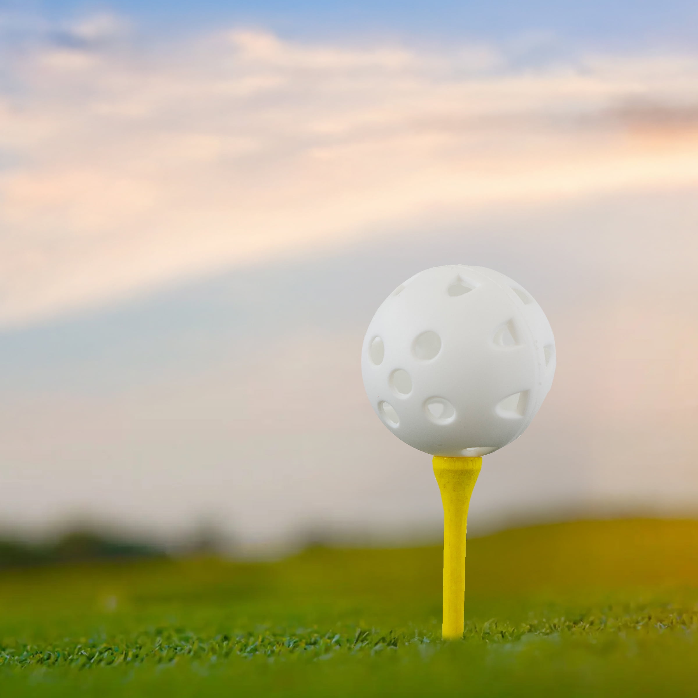 Athletic Works 15-Pack Premium White Practice Plastic Golf Balls