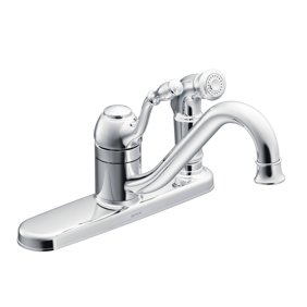 Pfister Ashfield Kitchen Faucet With Sidespray Polished Chrome