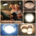 thumbnail image 6 of Uxcell 13" Diameter Lampshade Diffuser 0.07 Thick Round Diffuser for DIY Lighting Projects Translucent White, 6 of 7