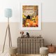 thumbnail image 5 of Cuadros Decorativos 5D Full Round Drill Diamond Painting Calabaza Letter Kits Art Craft (B1973) Likrtyny embutido en tela, 5 of 6