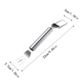 thumbnail image 3 of Boreal Craft 2 In 1 Stainless Steel Fruit Cutter Watermelon Cutter Newest Watermelon Slicer Watermelon Cutter Melon Cutter Tool Watermelon Cutting Tool Stainless Steel Fruit Cutter Appliances, 3 of 6
