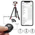 thumbnail image 3 of Ph Tr 54 Inch Portable Travel Trs Camera Tr With Bt Remote And Cell Ph Clip 1/4 Inch Screw Mount, 3 of 4