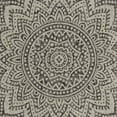 thumbnail image 6 of SAFAVIEH Courtyard Josiah Floral Medallion Indoor/Outdoor Area Rug, 8' x 11', Light Grey/Black, 6 of 7
