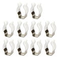 thumbnail image 2 of 10Pcs Narrow Base Tool Spring Terry Clips Heavy Duty Tool Storage Hangers, 2 of 2