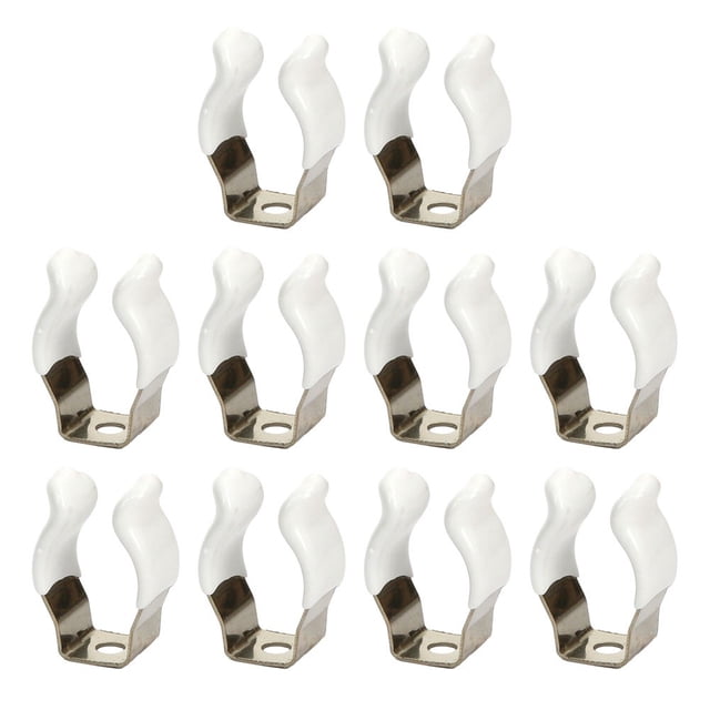 Lefu 10 Pcs Pinces à Ressort à Base Étroite pour Outils, Cintres de Rangement Robustes