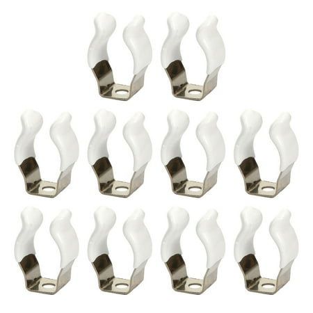 

10PCS Narrow Base Tool Spring Terry Clips Heavy Duty Tool Storage Hangers