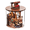 Style2, variant on RAGUPEL Book Nook 3D Construction Creativity Book Nook Kits for Adults Small House Design Cabin Kit Style3