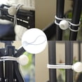 thumbnail image 2 of Sangles de Tente d'Extérieur, Bandes Élastiques en Boule, Fixation de Bâche (50 Pcs), 2 of 5