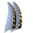 thumbnail image 3 of GTB 5" Archery Arrow Feather Natural Fletching Turkey Fletches Bow Arrow Left/Right (30pcs), 3 of 4
