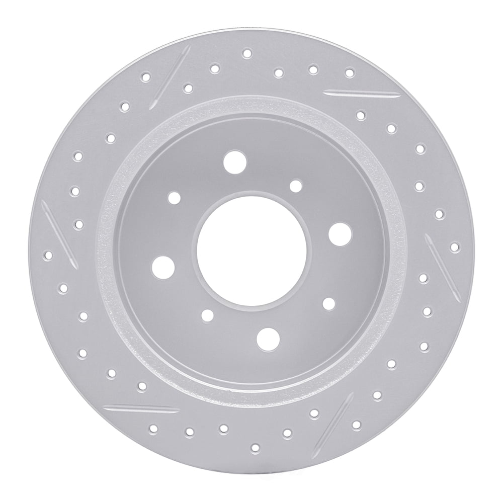 Dynamic Friction Company 830-59014R DFC Geoperformance Rotor - Drilled and Slotted