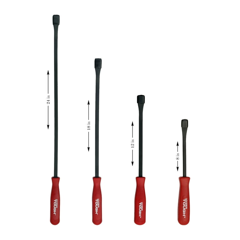 Hyper Tough HT Pry Bar 4pc Set with Plastic Handle Walmart