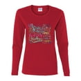 thumbnail image 2 of Wild Bobby, God Grant Me Serenity Courage and Wisdom Prayer Faith, Inspirational/Christian, Women Graphic Long Sleeve Tee, Red, Medium, 2 of 3