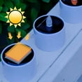 thumbnail image 4 of PBAZIH Solar Flameless Candle Lights, 6 Pack Outdoor LED Flickering Candles for Patio, Garden, Yard, Wedding, Festival, Home Decor, Waterproof, Warm Light, Auto On/Off, Safe & Eco-Friendly, 4 of 9