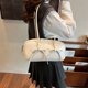 thumbnail image 2 of Bolso Informal La Mano Hombro Moderno Axila Versátil Damas Pu Cuero Sólido Color Compras, 2 of 9