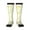 3 Black, variant on Lemon Potatoes Thigh High Socks Extra Long Stretchy Sock Women Over Knee High Opaque Stocking Daily Wear
