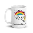 thumbnail image 4 of Language Arts Teacher - White glossy mug, 4 of 5