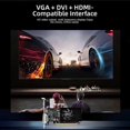 thumbnail image 4 of JINGSHA GT730 Graphics Card 4GB/DDR3/128bit Memory 700MHz Core Frequency Compatible with VGA+DVI+HDMI Ports for Office Game, 4 of 5