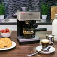 thumbnail image 5 of Mr Coffee ECM160 4-Cup Steam Cappuccino Espresso Maker Black/Stainless, 5 of 6