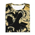 thumbnail image 7 of Bendy And The Ink Machine Boys Girls 3d Graphic Printed T-Shirt Crewneck Short Sleeve Tees, 7 of 7