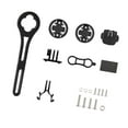 thumbnail image 3 of Soporte frontal para computadora de bicicleta de aleación de aluminio para manillar de bicicleta, velocímetro de bicicleta que ahorra espacio, soporte, 3 of 8