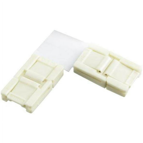 SUNLITE L Shape Connector, 2 pin Single Color strip, 10MM