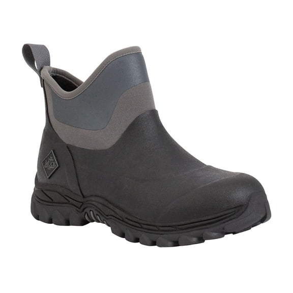 MUCK BOOT COMPANY Adult Female Arctic Sport II Ankle Boots, Black/Gray, Size: 8