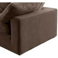 thumbnail image 6 of Meridian Furniture Comfy Brown Velvet 2-Pc. Modular Sofa, 6 of 11