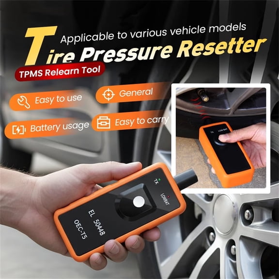 EL-50448 TPMS Relearn Tool for GM Tire Sensor, 2026 Upgraded Tire Pressure Monitor Sensor Activation Reset Tool for GM Series Vehicle