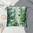 thumbnail image 2 of Qinduosi Watercolor Pillow Covers Throw Pillows for Christmas Indoor Outdoor Decorative Cushion s for Sofa Bed Decorations Set of, 2 of 5