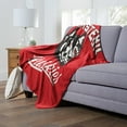 thumbnail image 2 of The Northwest 1COL-23600-0292-OOF 50 x 60 in. NCAA North Eastern University Alumni Silk Touch Throw Blanket, 2 of 5