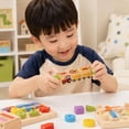 thumbnail image 2 of Rivenza An educational and hands-on game, ideal for developing children's fine motor Green, 2 of 8