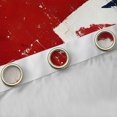 thumbnail image 4 of Manfei Vintage Union Jack Kitchen Curtains,Red White Navy Black Out Curtains Pack of 2 (42x63 Each), 4 of 7