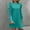 BU2, variant on Women Fashion Solid Crew Neck Puffy Sleeve Button Long Sleeve Dress Midi Dress Long Sleeve Tunic Dress for Women Ladies Maxi Dress Loose Maxi Dress with Pockets Wrap Summer Dress for Women Womens Long