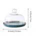 thumbnail image 5 of Cake Stand Cake Plate Server With Dome Dessert Cake Cover Butter, 5 of 5