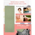 thumbnail image 5 of Vintage Sage Green Yoga Towel for Hot Yoga Non Slip, Farmhouse Retro Beige Solid Color Yoga Mat Towel Absorbent Yoga Sweat Towels Microfiber Hot Yoga Blanket for Bikram Pilates 26"x70", 5 of 7