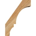 thumbnail image 3 of Ekena Millwork 6"W x 10"D x 14"H Balboa Rough Sawn Knee Brace, Western Red Cedar, 3 of 13