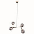 thumbnail image 1 of Elegant Lighting Leda 40" 4 Lustre Léger en Laiton, 1 of 1