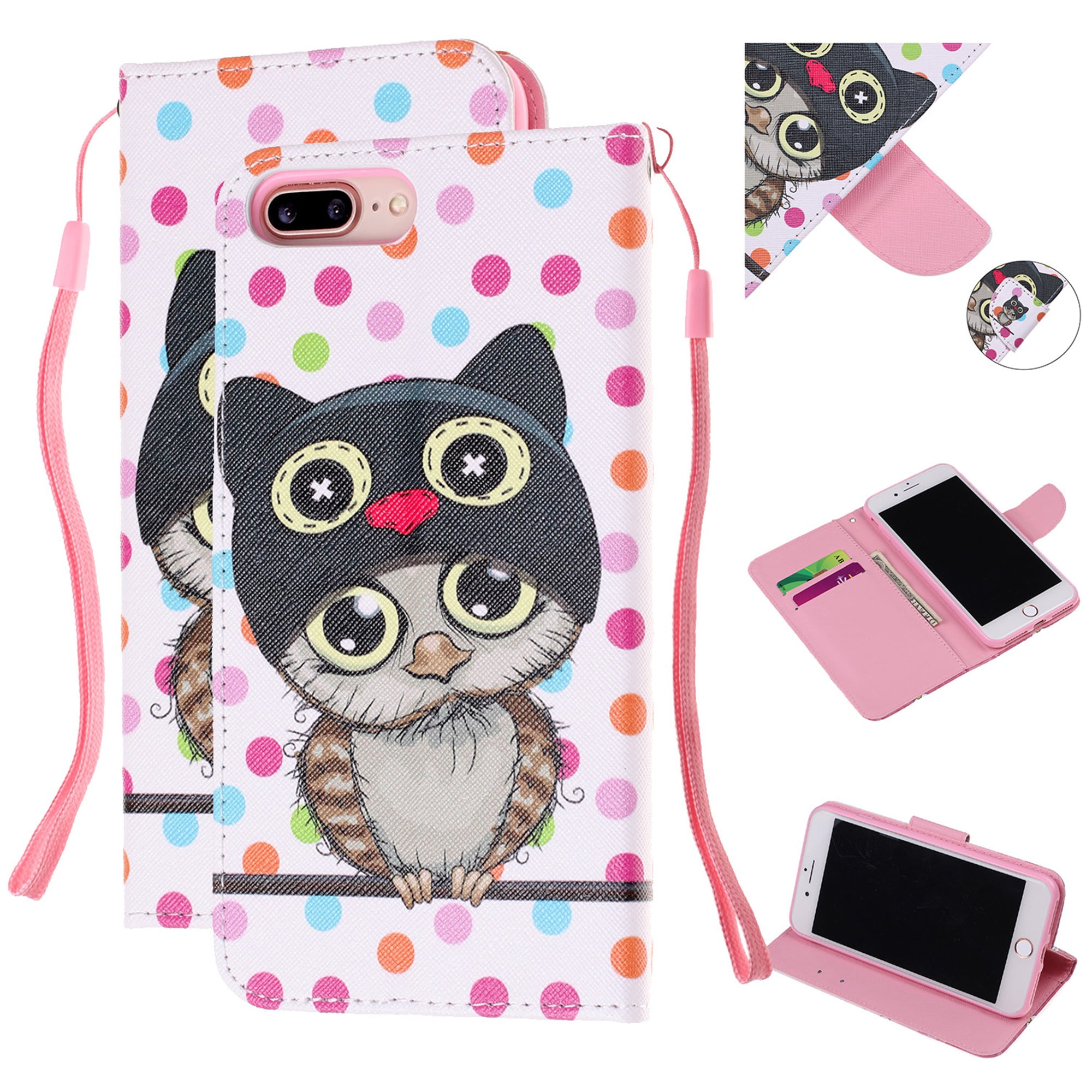 iPhone SE 2020 Case, iPhone 8 Wallet Case,iPhone 7 Case,Dteck Slim Fit