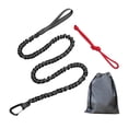 thumbnail image 2 of Cuerda para bicicleta, correa elástica, correa elástica, que se Negro Sunnimix Cuerda de remolque para bicicletas, 2 of 8