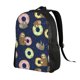 thumbnail image 2 of Easygdp Sloth with Donuts Mochila Versátil y Elegante: Comodidad, Almacenaje y Durabilidad para la Universidad, Trabajo, Viajes y Uso Diario, 2 of 8