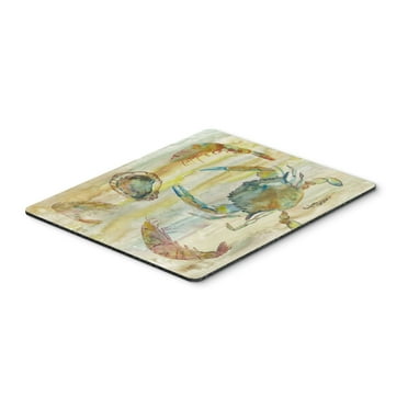 Carolines Treasures SC2026MP Crab, Shrimp, Oyster Yellow Sky Mouse Pad, Hot Pad or Trivet
