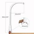 thumbnail image 2 of Soporte Móvil Para Cama De Bebé, Postes Móviles Con Garra Para Cama De Bebé, Soporte Giratorio Para Móvil, Soporte Para Brazo Colgante Para Colgar Juguetes Y Soporte Para Muñecas Eigraketly BA001084-00, 2 of 6