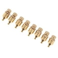 thumbnail image 1 of pitrice 8 Pack Pur Cuivre Haut-Parleur Absorbeur de Chocs Pointes Pieds Base Cônes Protecteurs, 1 of 9