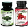 Pure Health 15-Day Diet Combo Pack: Green Bean Coffee Bean/ Raspberry Ketone Value Bundle
