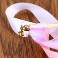 thumbnail image 2 of 20Pcs Ribbon Sticks Fairy Sticks Ribbon Streamers Wands with Tiny Bell Wedding Party Wands Party Favors (Pink), 2 of 5